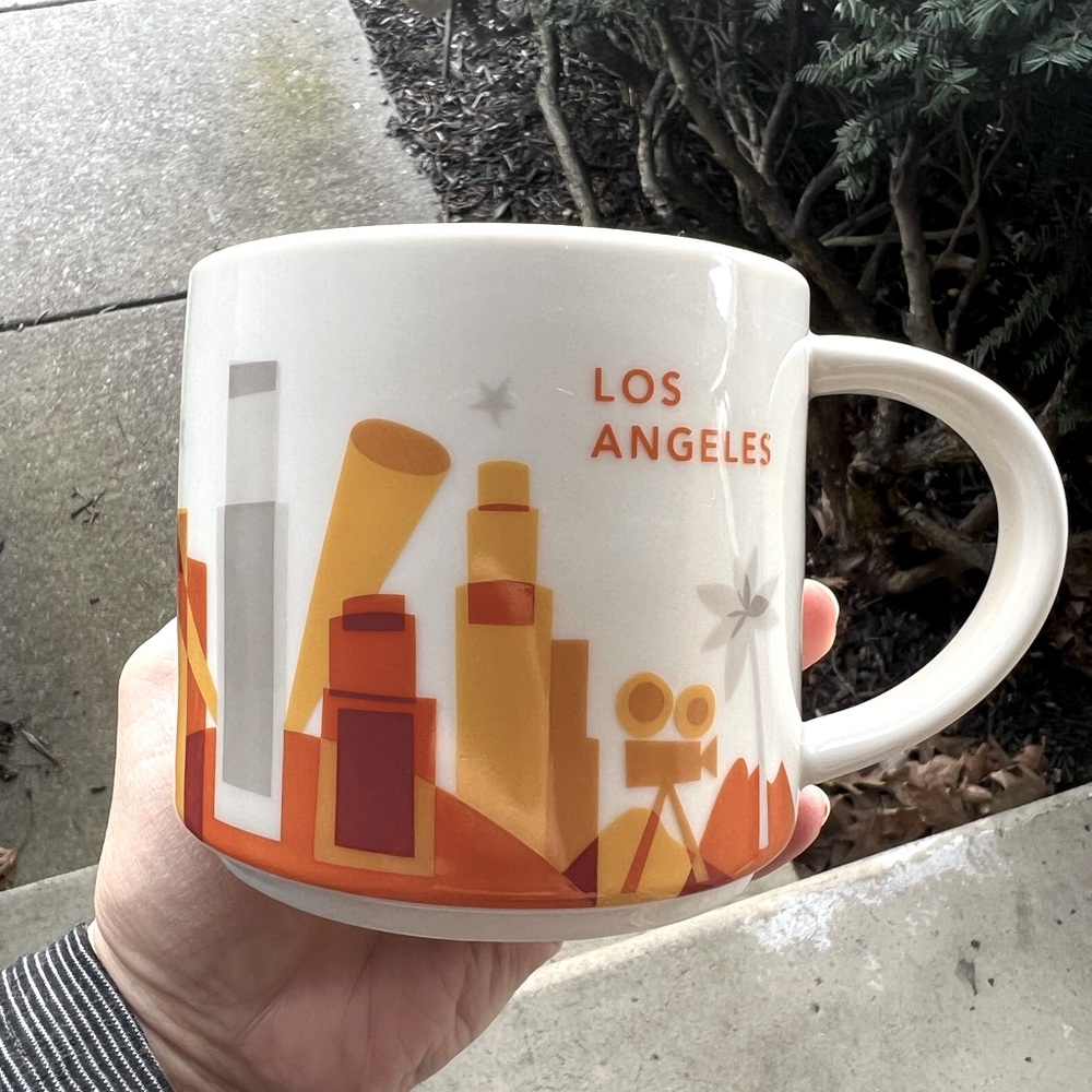 Starbucks You Are Here Collection Los Angeles Coffee Tea Mug 2015